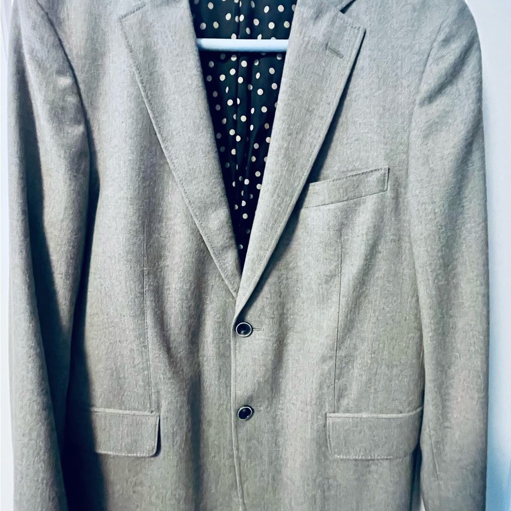 SAND COPENHAGEN Gray Sport Coat Blazer